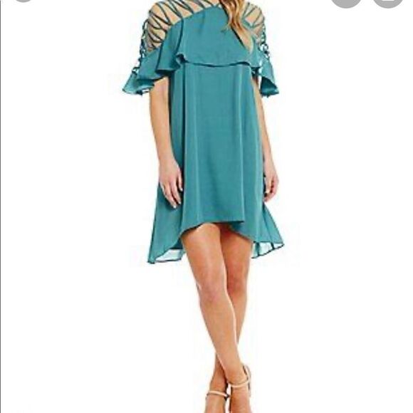 NWT Gianni Bini Marina Dress Spiced Red size S - Picture 10 of 11